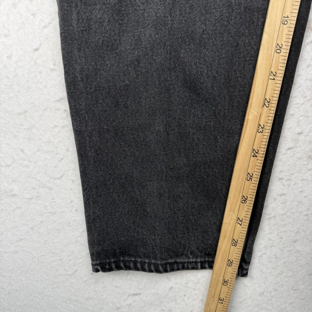 Vintage Levis 550 Jeans Mens 40x30 Black Relaxed Tapered Leg Denim Made USA 90s